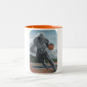 Stone Golem Basketball Player Fantasy Coffee Mug