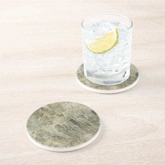 Stone Grunge Coaster (Side)