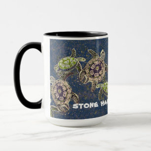 stone harbour nj turtle mug - or change the