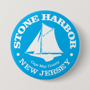 Stone Harbour (sloop) 7.5 Cm Round Badge