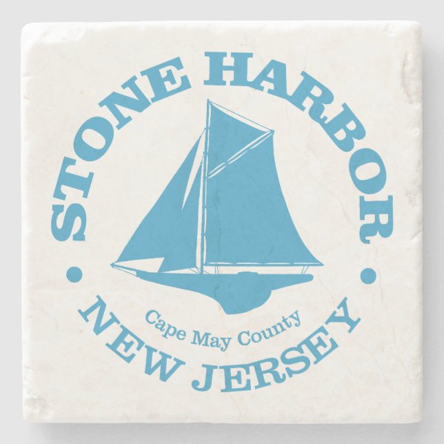 Stone Harbour (sloop) Coaster (Front)