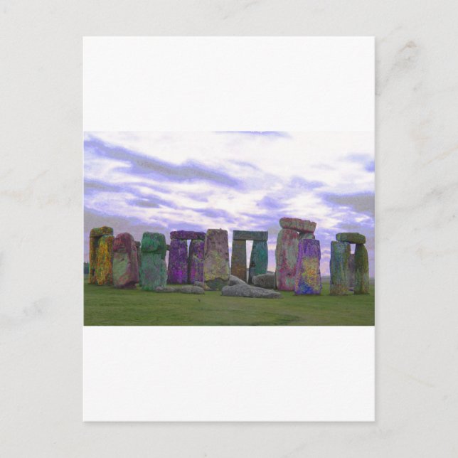 Stone Henge Postcard (Front)
