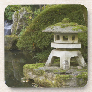 Stone lantern and Heavenly Falls Coaster