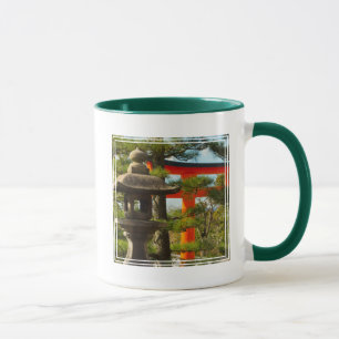 Stone Lantern and Torii Gate Mug