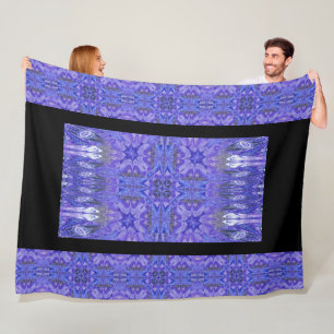 Stone Light Flower 10 Fleece Blanket