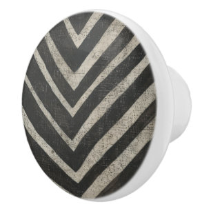 Stone - Lines Ceramic Knob