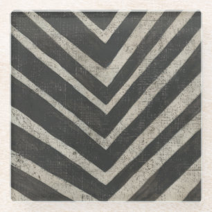 Stone - Lines Glass Coaster