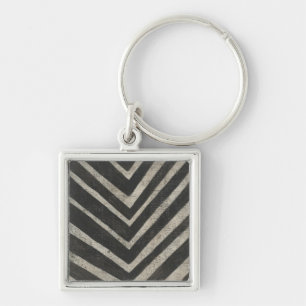 Stone - Lines Key Ring