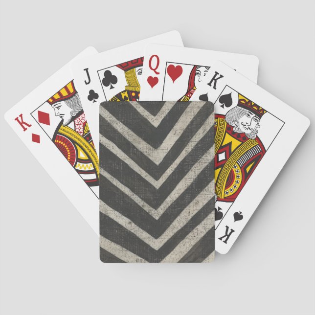 Stone - Lines Playing Cards (Back)
