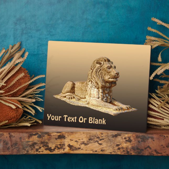 Stone Lion Plaque (Side)
