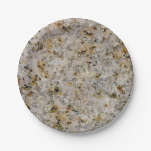 Stone Look - Granite Paper Plate