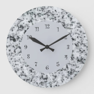 Stone Look Kitchen Large Clock