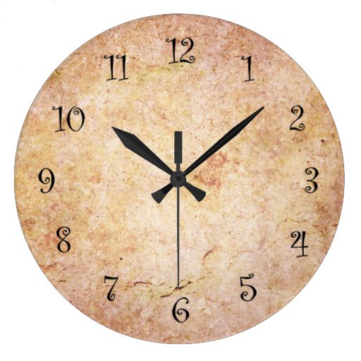 Image of Stone Look Kitchen Wall Clocks