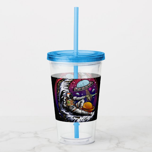 Stone Magnet Acrylic Tumbler (Front)