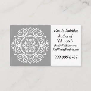 Stone Mandala Business Card