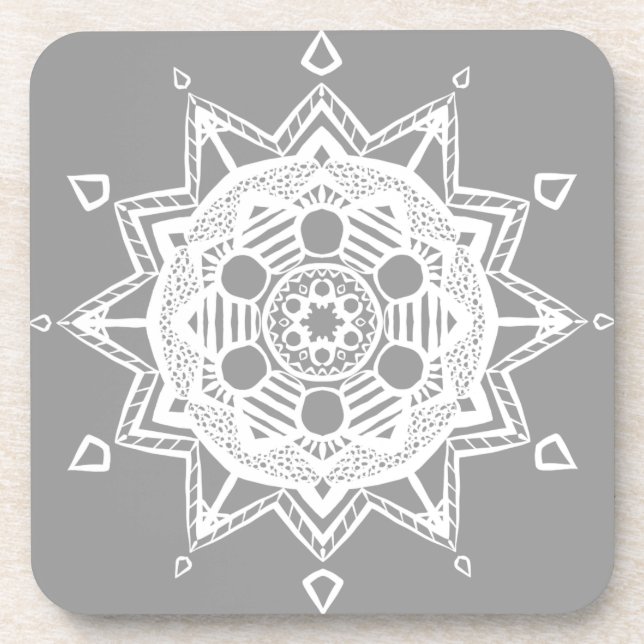 Stone Mandala Coaster (Front)