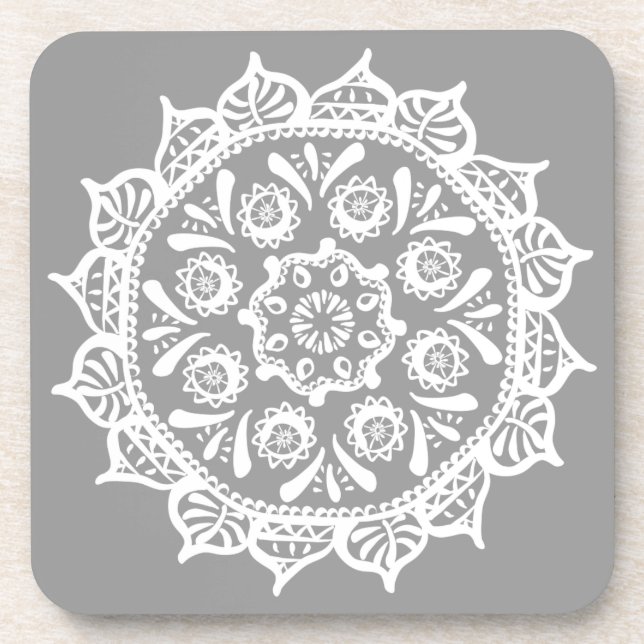 Stone Mandala Coaster (Front)