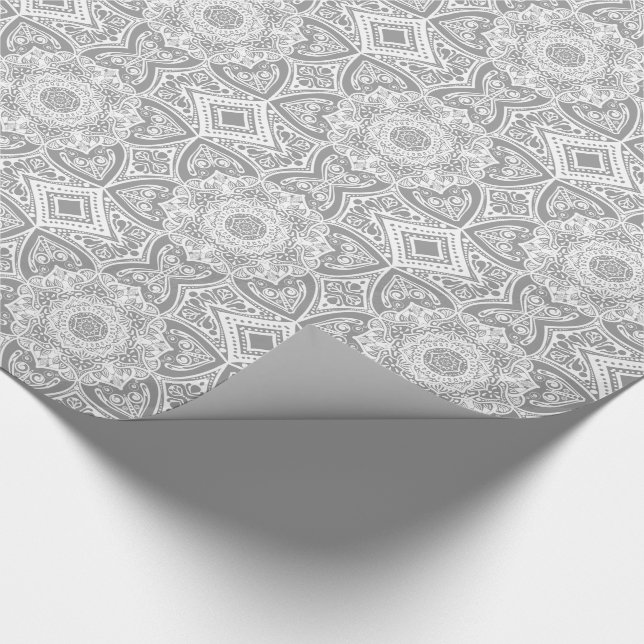 Stone Mandala Wrapping Paper (Corner)