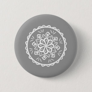 Stone Mandalala 6 Cm Round Badge