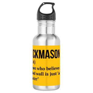 Stone Mason Funny Job Meaning 532 Ml Water Bottle