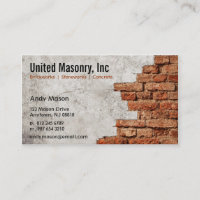 Stone Masonry business cards