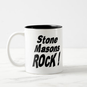 Stone Masons Rock! Mug