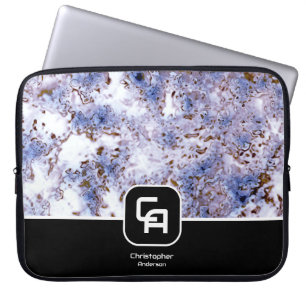 Stone Monogram Marine Laptop Sleeve
