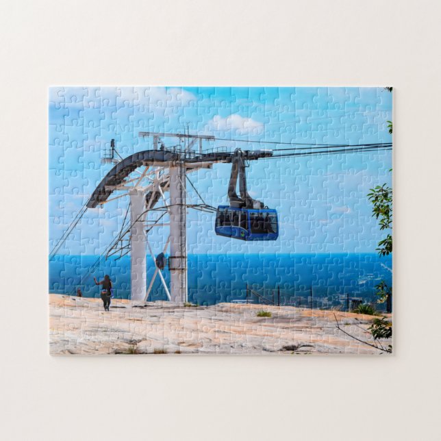 Stone Mountain Cable Car Georgia. Jigsaw Puzzle (Horizontal)