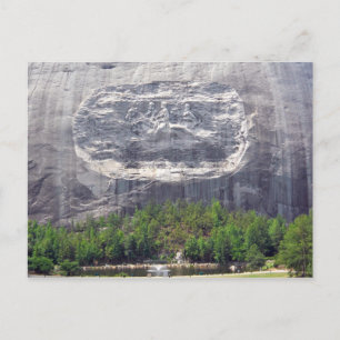 Stone Mountain Carving Stone Mountain Georgia 2 Postcard