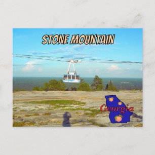 Stone Mountain GA Summit Skyride  Postcard