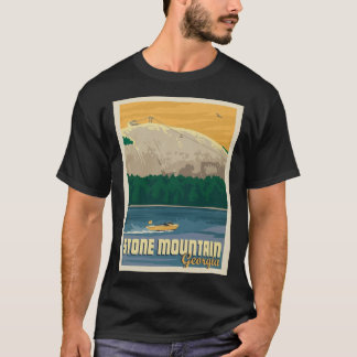 Stone Mountain Georgia Metal Print T-Shirt