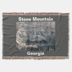 Stone Mountain Georgia Throw Blanket