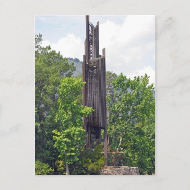 Stone Mountain Lake Pipe Organ, Stone Mountain GA Postcard (Front)