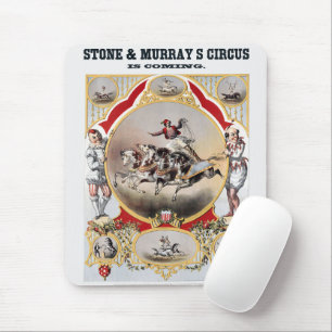 Stone & Murray's Circus, Circa 1870. Mouse Mat