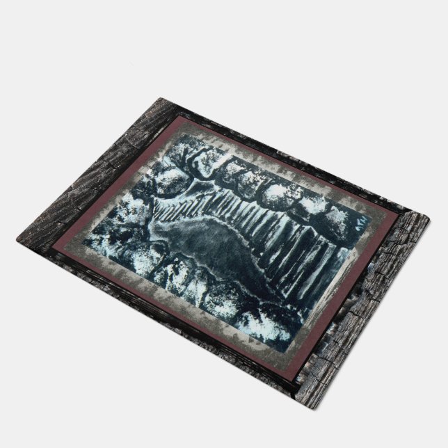 Stone Pathway Doormat (Angled)