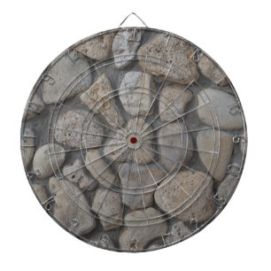 Stone pattern dartboard