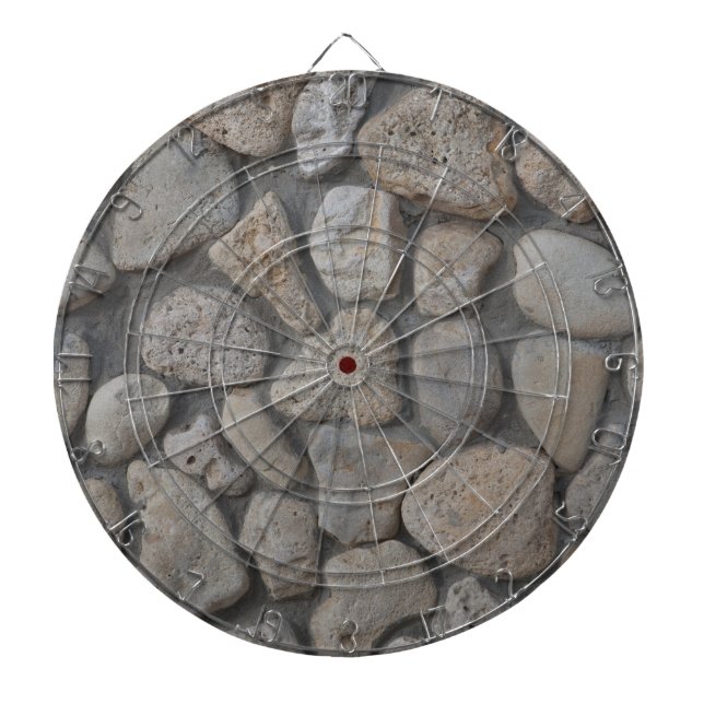 Stone pattern dartboard (Front)