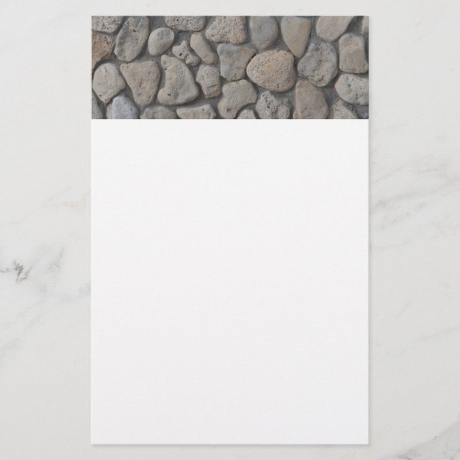 Stone pattern stationery (Front)