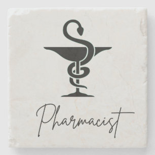 Stone Pharmacist Coaster 