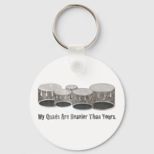 Stone Quads Key Ring