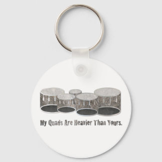 Stone Quads Key Ring