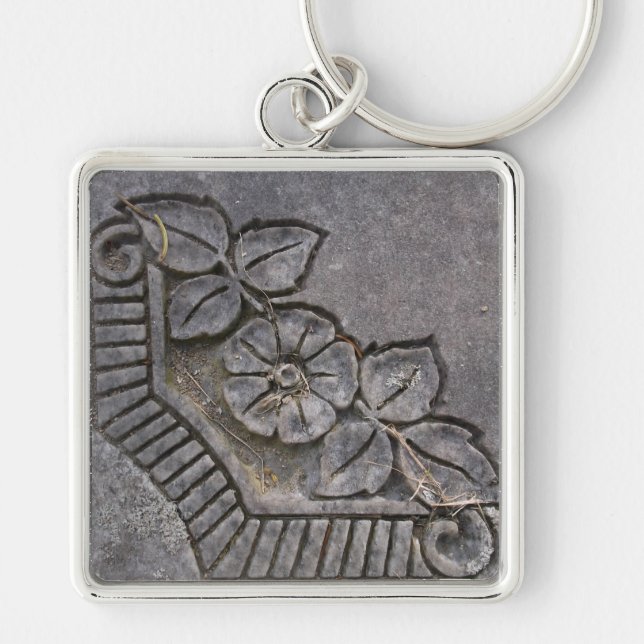Stone Rose Key Ring (Front)