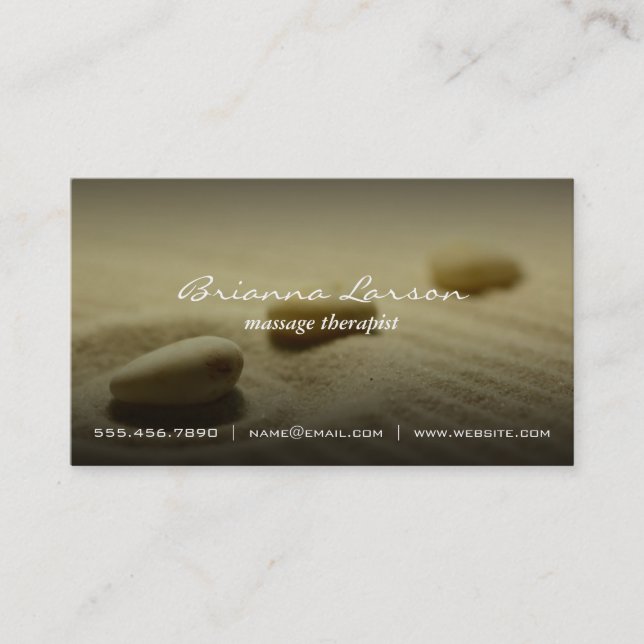 Stone & Sand Business Card (Front)