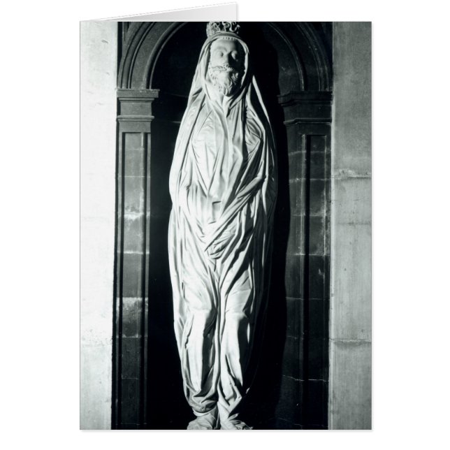 Stone sculpture of John Donne in his shroud (Front)