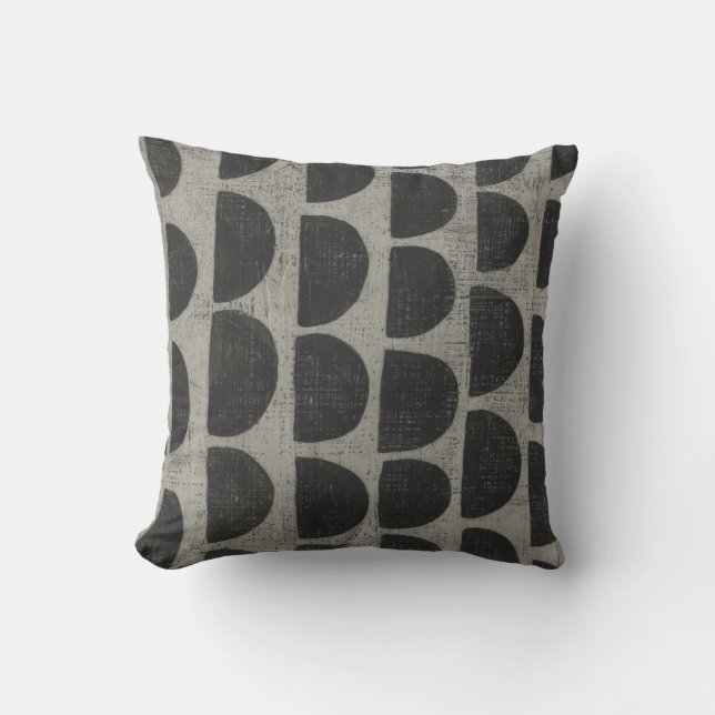 Stone - Semicircles Cushion (Front)