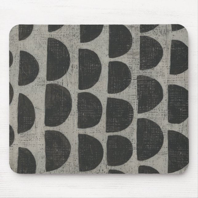 Stone - Semicircles Mouse Mat (Front)