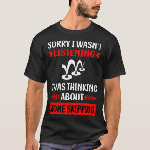 Stone Skipping Stones Rock Rocks Skimming T-Shirt