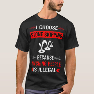 Stone Skipping Stones Rock Rocks Skimming T-Shirt