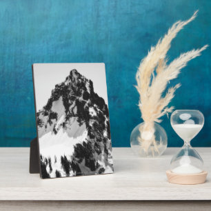 Stone, Snow and Trees Plaque