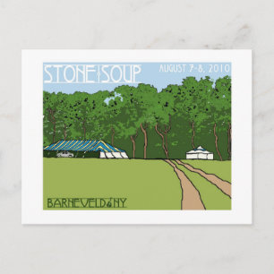 Stone Soup Postcard - Horizontal